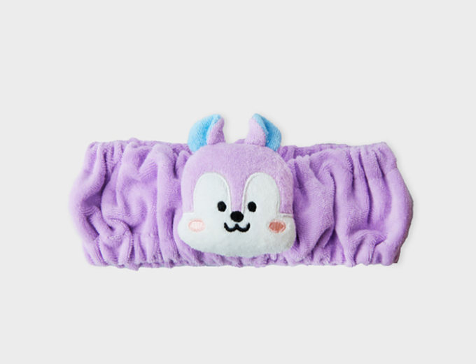 (ONE) BT21 Line Friends  New Basic Face Wash Hair Band