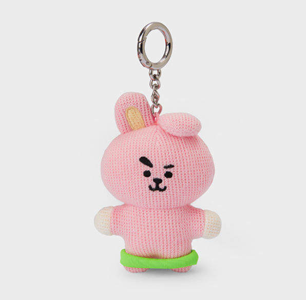 (ONE) BT21 Line Friends Season Greeting Knit Keyring