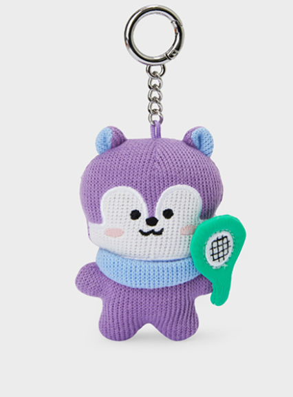 (ONE) BT21 Line Friends Season Greeting Knit Keyring