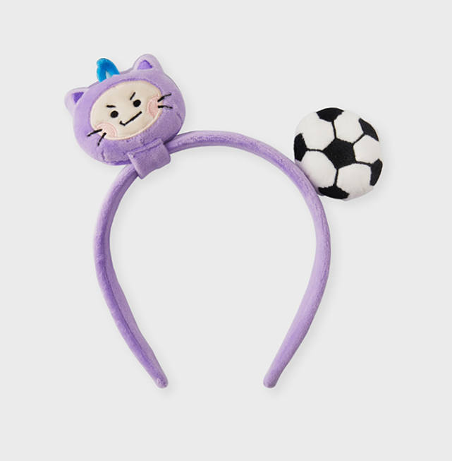 (ONE) RUZ Line Friends PODONG Artist Doll Hair Band