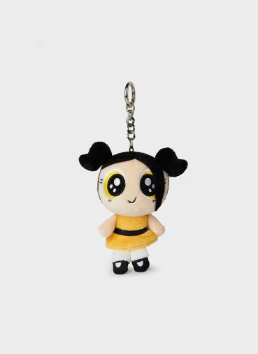 (ONE) LINE FRIENDS THE POWERPUFF GIRLS x NJ doll keyring (BUNNY)