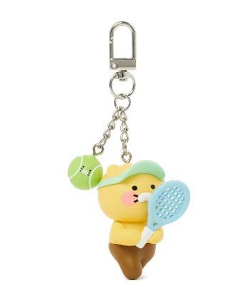 (ONE) KAKAO FRIENDS Sports Figure Keyring Tennis_Chunsik