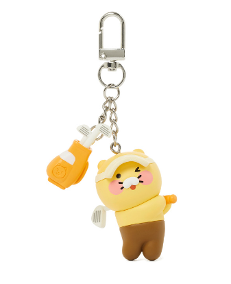 (ONE) KAKAO FRIENDS Sports figure key ring golf_Chunsik