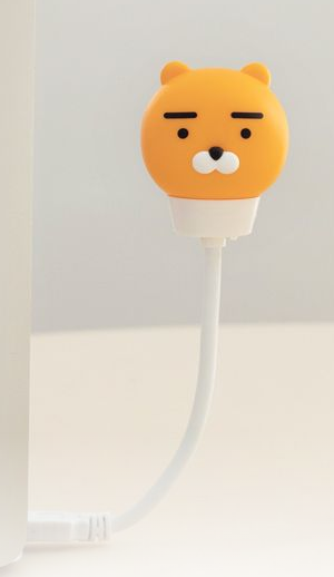 (ONE) Kakao Friends USB Lamp Apeach Ryan Laptop Lamp Desk Cute Mini Bulb Light