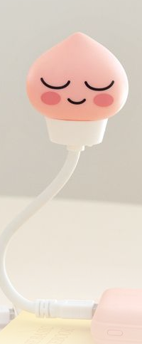 (ONE) Kakao Friends USB Lamp Apeach Ryan Laptop Lamp Desk Cute Mini Bulb Light