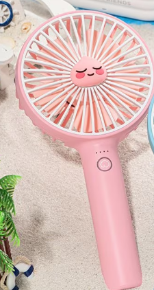 (ONE) Kakao Friends Swimming Pool Cradle Portable Fan