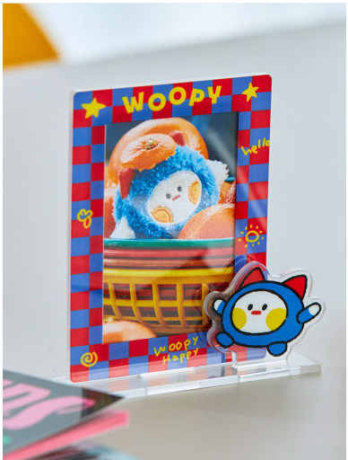 (ONE) Line Friends TRUZ RURU Minini Acrylic Photo Card Stand