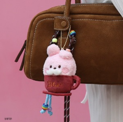 (ONE) BT21 minini doll keychain [Latte]