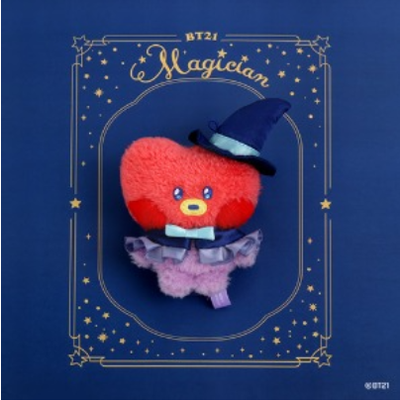 (ONE) BT21 - Minini Plush Keychain [Wizard S]