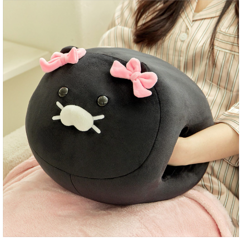 (ONE) KAKAO FRIENDS - Blackchun hand warmer cushion