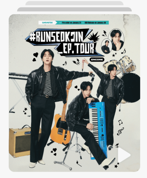(ONE) BTS - [Special Price] #RUNSEOKJIN_EP.TOUR_ENCORE