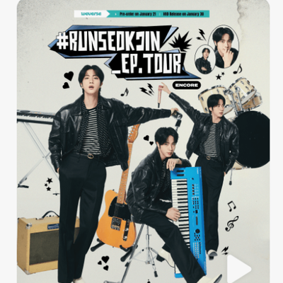 [BTS|بانتقان] (ONE) BTS - [Special Price] #RUNSEOKJIN_EP.TOUR_ENCORE