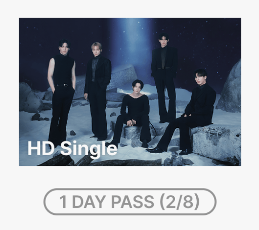 [TXT|تي اكس تي] (ONE) TOMORROW X TOGETHER - (2/8 1 DAY PASS) TOMORROW X TOGETHER - WORLD TOUR ＜ACT：TOMORROW＞ IN JAPAN HD Single-view