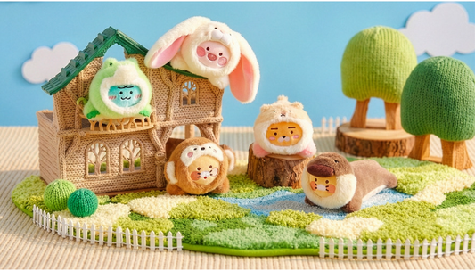 (ONE) KAKAO FRIENDS - Friendzoo 폭신한 오리너구리 미니인형_베이비춘식이오늘출발