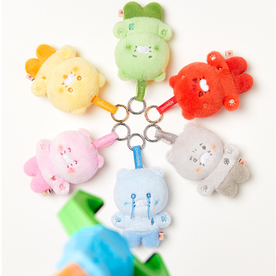 (ONE) KAKAO FRIENDS - Emotional Chun Joy Yellow Keyring Doll_Chun Sik