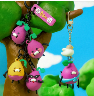 (ONE) KAKAO FRIENDS - Chunguma Family Figure Keyring_ChungumaDepart today