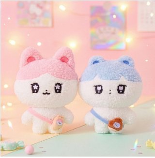 (ONE) KAKAO FRIENDS - Bean balm cross bag men's posele doll_Bean