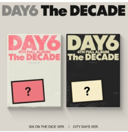 [Day6|داي 6] {Kpop} (ONE) DAY6 4th Album - The DECADE (Random Ver.) CD