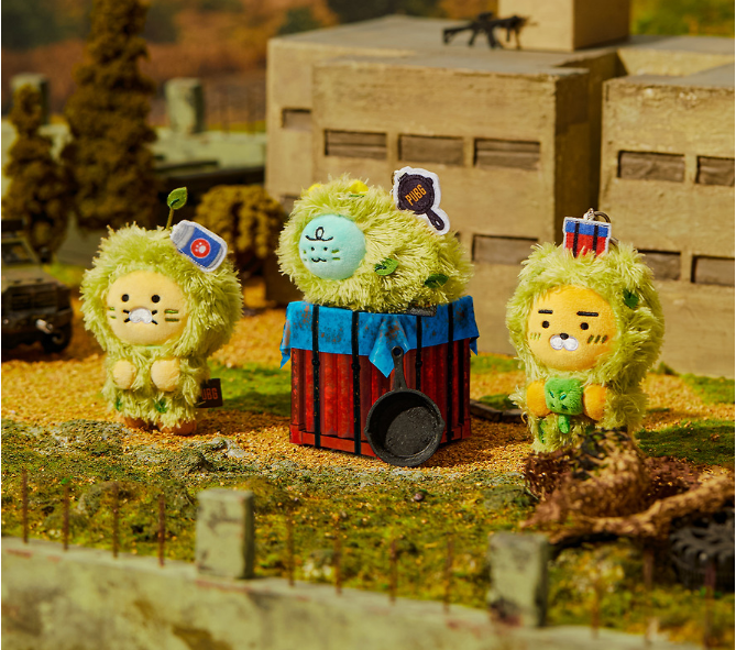 (ONE) KAKAO FRIENDS - Battleground X Friends Keyring Doll_RyanDepart today Share