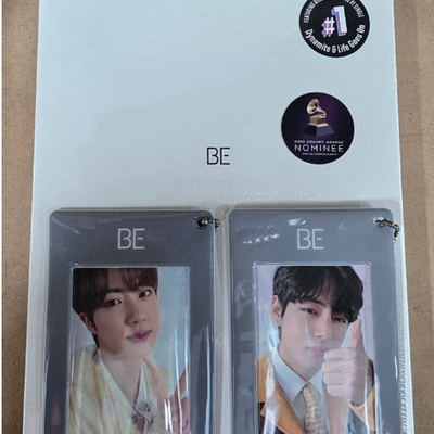 [BTS|بانتقان] البوم مع هدايا الطلب المسبق    |  (ONE) BTS - [BE] Essential Edition Album Weavers Gift V (Taehyung Kim) with JIN (Seokjin Kim) [BE Essential Edition]