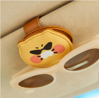 (ONE) KAKAOFRIENDS - Car sunglasses holder_ChunsikDepart today