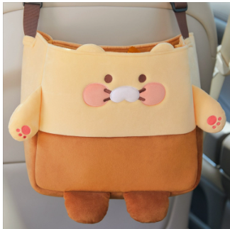 (ONE) KAKAOFRIENDS - Car headrest storage basket_ChunsikDepart today