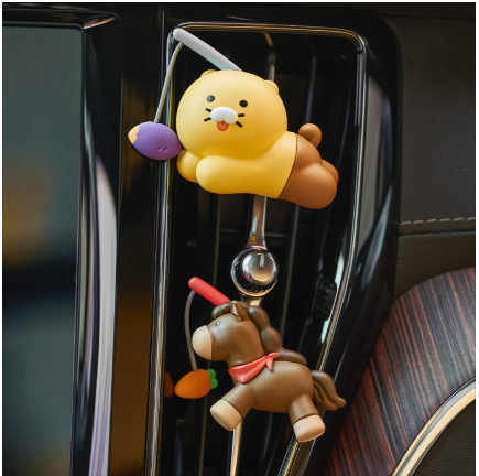 (ONE) KAKAO FRIENDS CAR - Lucky Pony Day car air freshener & figure set_ChunsikDepart today