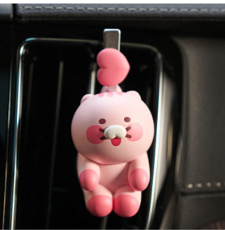 (ONE) KAKAO FRIENDS CAR - Black Chun Car Air Freshener Pink_Chun SikDepart today