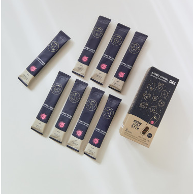 BT21  - Dark Stick Coffee (8ea) استرخي بقهوه داكنه تقدمها بي تي اس 