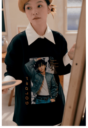 (ONE) BTS - GOLDEN LONG-SLEEVED T-SHIRT