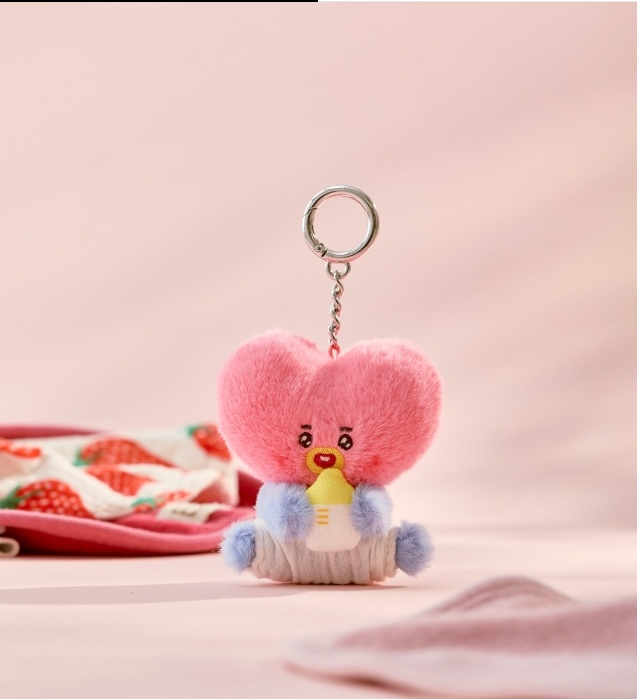 (ONE) BT21 Baby Plush Keyring Newborn Season2