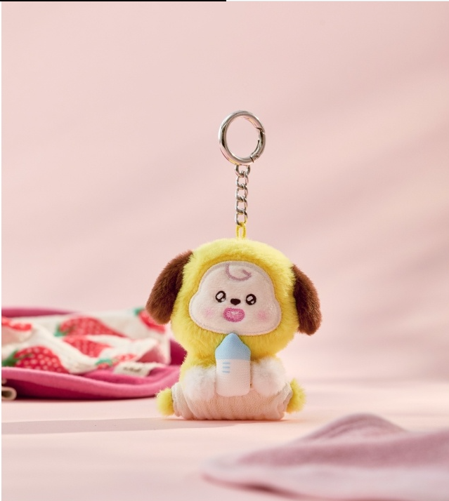 (ONE) BT21 Baby Plush Keyring Newborn Season2