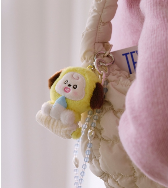 (ONE) BT21 Baby Plush Keyring Newborn Season2