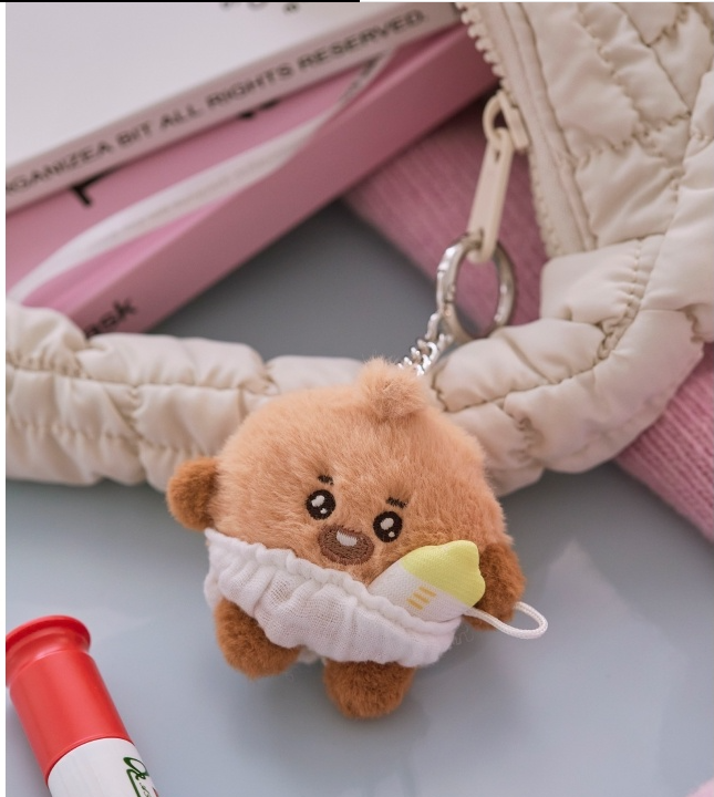 (ONE) BT21 Baby Plush Keyring Newborn Season2