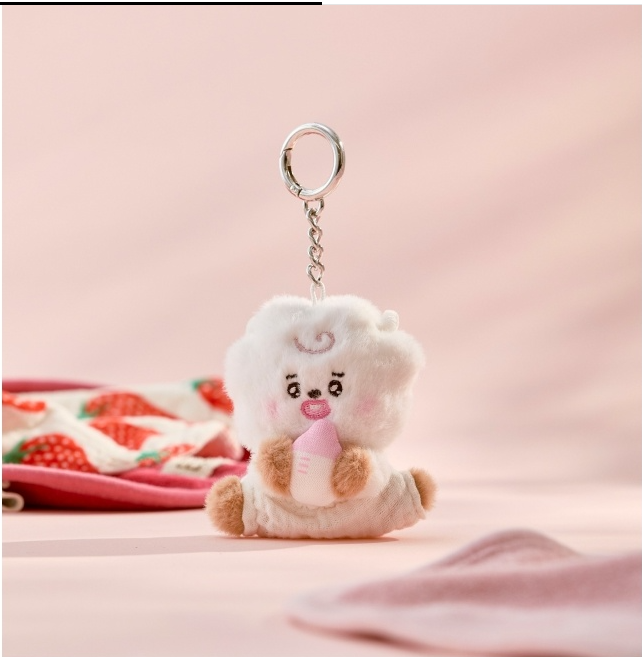 (ONE) BT21 Baby Plush Keyring Newborn Season2