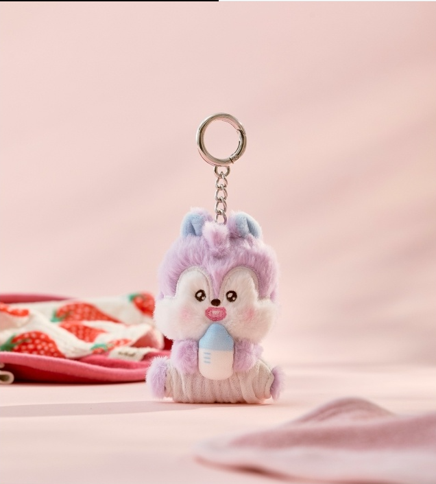 (ONE) BT21 Baby Plush Keyring Newborn Season2