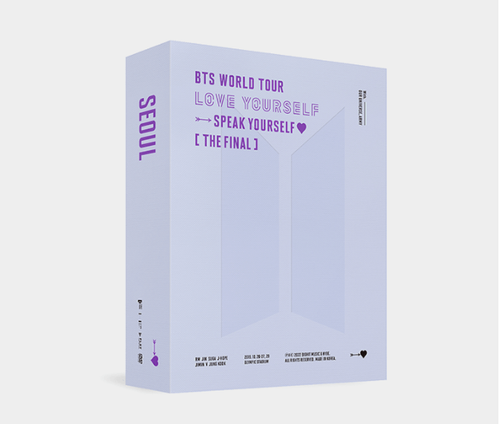 [BTS|بانتقان] واحد - بي تي اس "أحب نفسك : تحدث بنفسك دي في دي  مع هدايا طلب المسبق | (ONE) BTS - ‘LOVE YOURSELF : SPEAK YOURSELF’ [THE FINAL] [DVD]