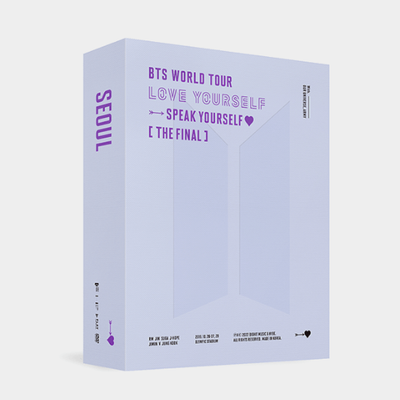 [BTS|بانتقان] واحد - بي تي اس "أحب نفسك : تحدث بنفسك دي في دي  مع هدايا طلب المسبق | (ONE) BTS - ‘LOVE YOURSELF : SPEAK YOURSELF’ [THE FINAL] [DVD]