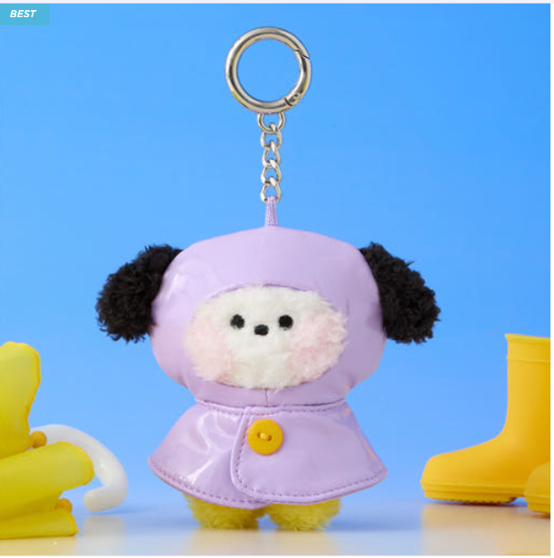 (ONE) BT21 Mini Mininy Rainyday Doll Keychain