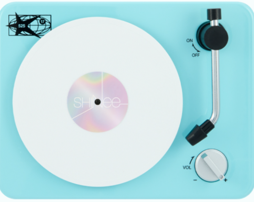 (SET) shinee- TURNTABLE BLUETOOTH SPEAKER SET (PRE-ORDER] 17TH ANNIVERSARY