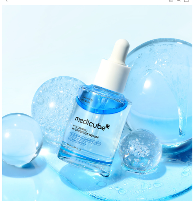 [Care|العناية] (ONE) Medicube Hyaluronic - Acid Multi Peptide Ampoule | (واحدة) ميديكوب - أمبولة متعددة الببتيد بحمض الهيالورونيك لشد البشرة وترطيبها