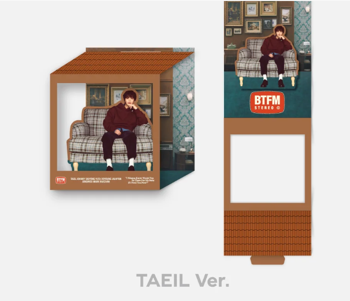 (ONE) NCT 127 - [BLACK] Be There For Me - POP-UP CARD