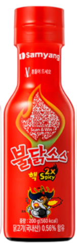 (SET) Samyang - Foods Buldak Sauce + Nuclear Buldak Sauce + Carbonara Buldak Sauce + Buldak Mayo Sauce 4 types, 850ml, 1 set