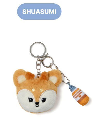 (ONE) SEVENTEEN - Face Plush Keyring