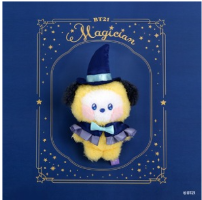 (ONE) BT21 - Minini Plush Keychain [Wizard S]