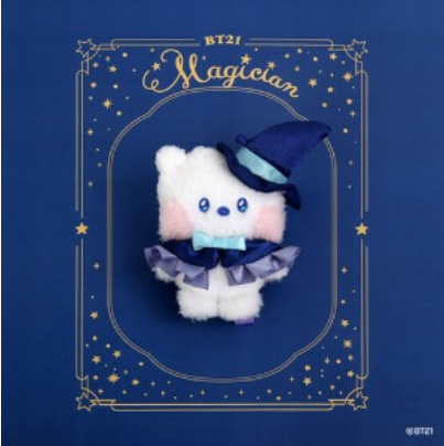 (ONE) BT21 - Minini Plush Keychain [Wizard S]