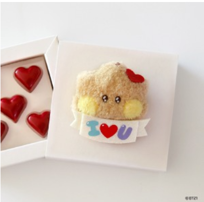 (ONE) BT21 - Doll Keychain [I Love You]