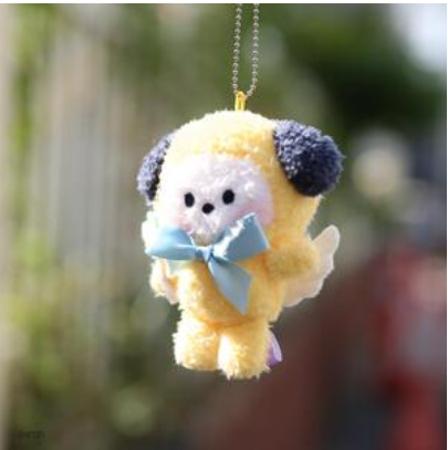 (ONE) BT21 - minini doll keychain [Angel]