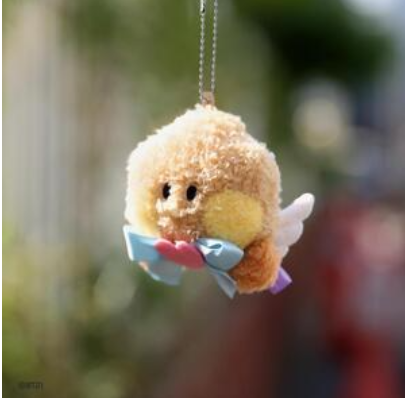 (ONE) BT21 - minini doll keychain [Angel]