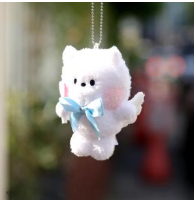 (ONE) BT21 - minini doll keychain [Angel]